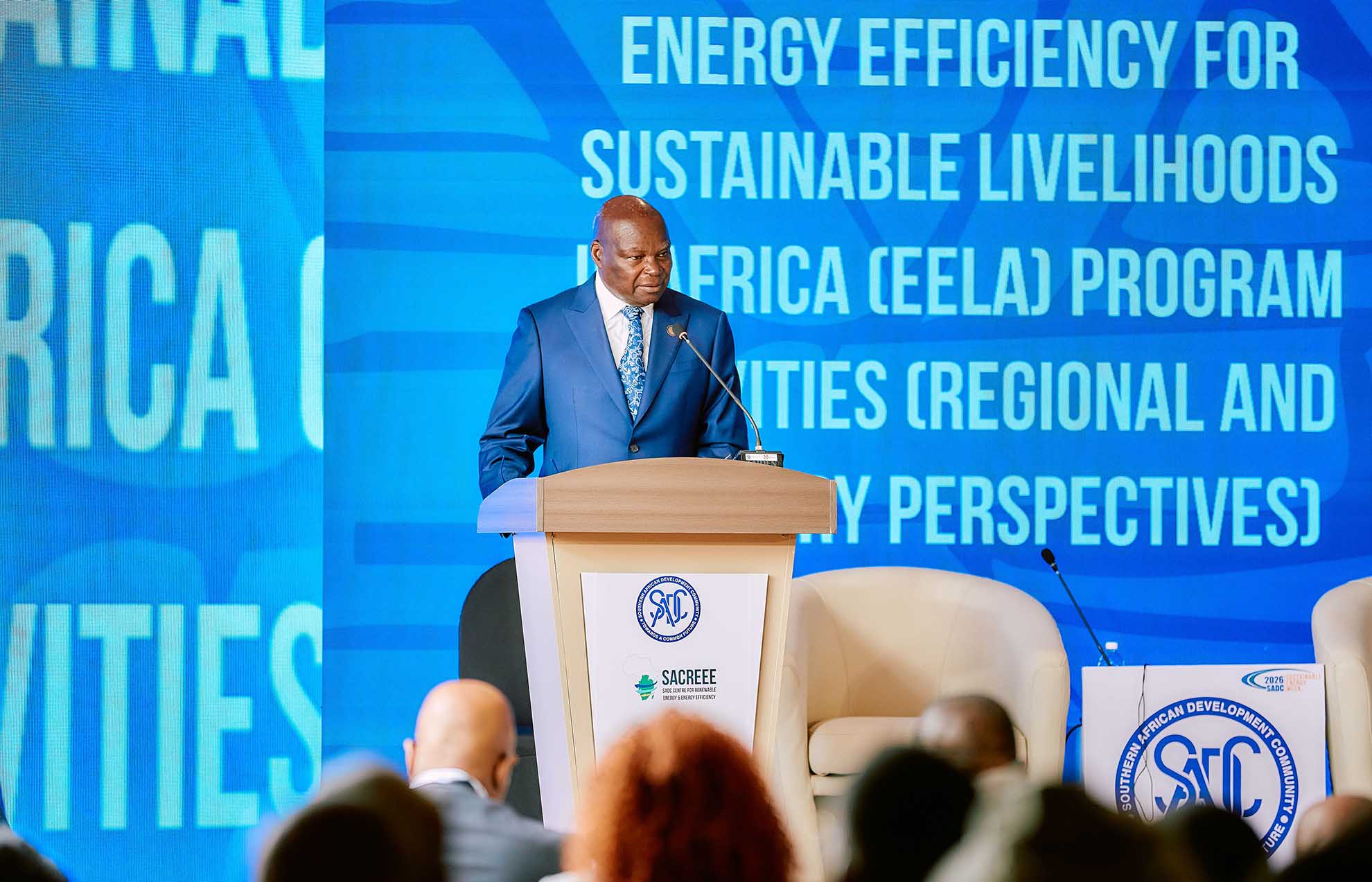 Hon. July G. Moyo, Minister of Energy and Power Development of Zimbabwe